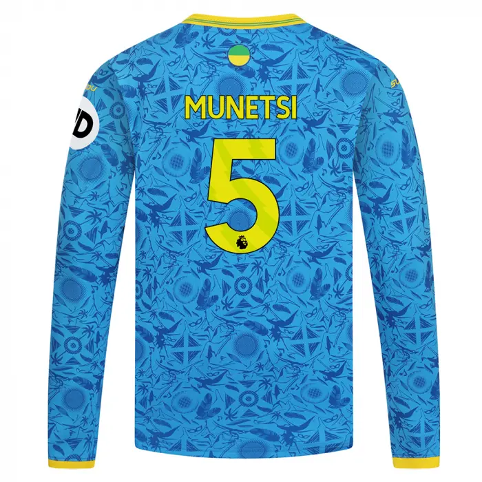 Wolverhampton Wanderers Shop | 2025-26 Wolves Third Shirt – Junior – LS MUNETSI 5 Wolverhampton Wanderers Merchandise